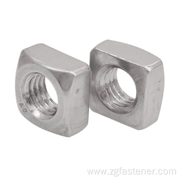 m4-m30 DIN 557 stainless steel square nuts